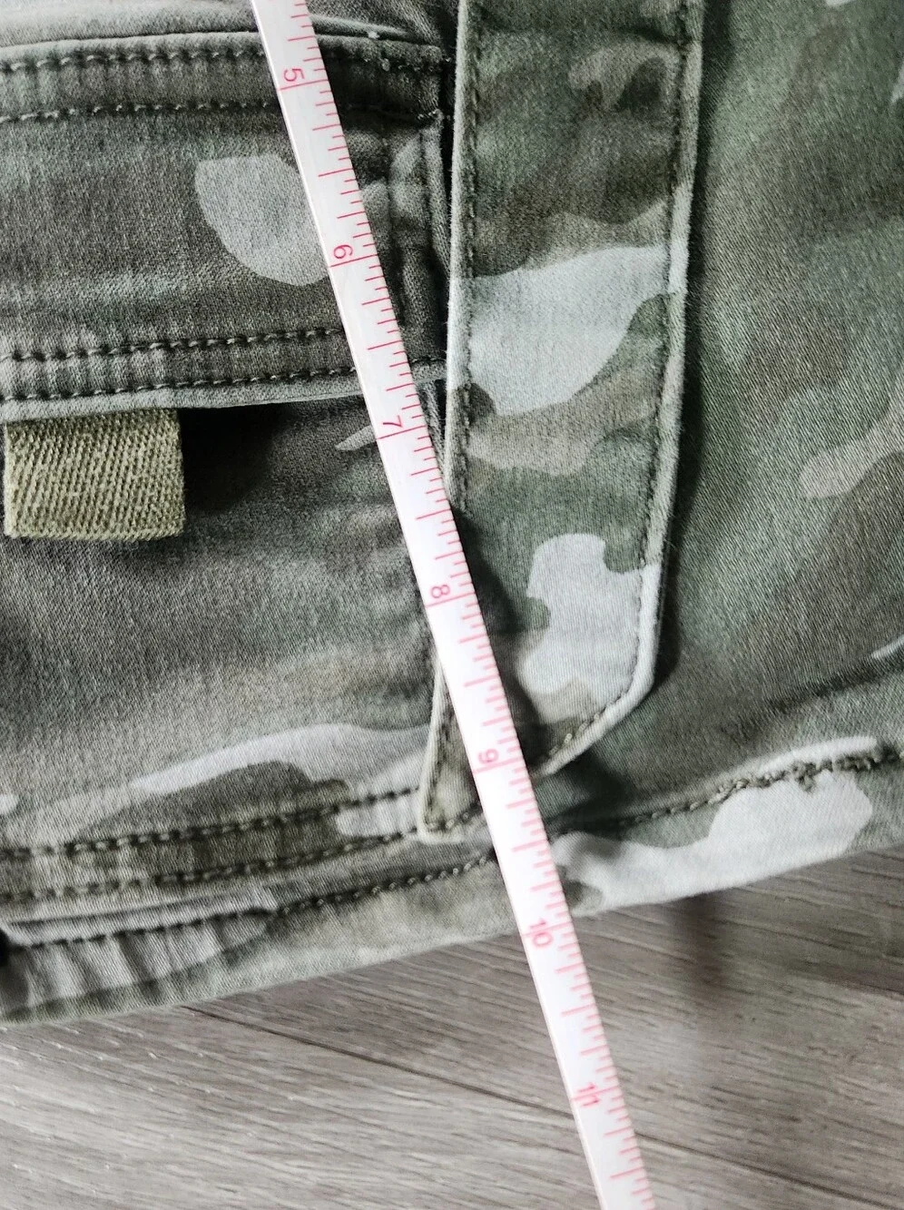 Justice Girls Green | Belted Camo Skirt Size 7 Years Excellent Condition
